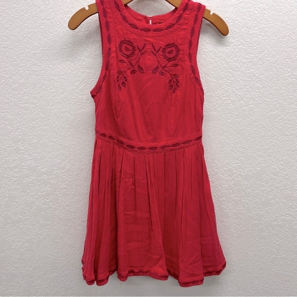 Red Free People Dress